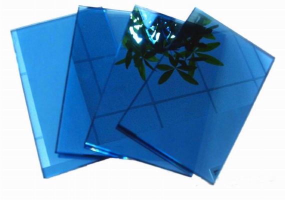 5mm Dark Blue Reflective Glass with CE&ISO9001