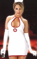Crazy sell sexy nurse costume E6055