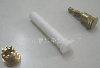CNC custom machining PTFE nozzle,can small orders,high quality