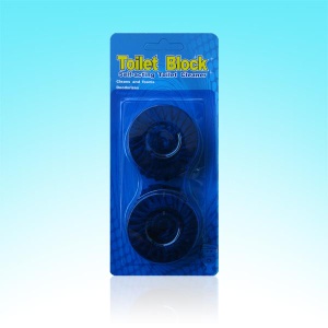 Auto Pine Fragrance Blue Toilet Bowl Cleaner Tablet Blocks