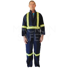 10 Pocket Hi-Visibility Flame Resistant Coverall