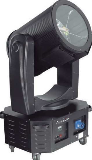 Moving head searchlight with DMX