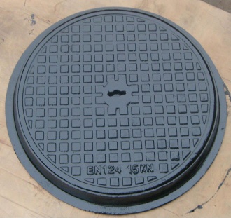 EN124 A15 Ductile iron Round Manhole cover - A15