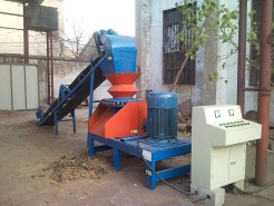 Agro-Forestry waste using machine
