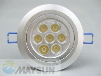 7*1W High Power LED Ceiling Light