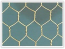Hexagonal wire mesh manufacture
