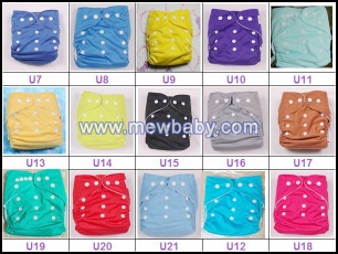 Fashionable  Printing PUL Waterproof Baby Cloth Diapers Nappies
