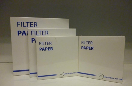 Grade 1 Qualitative Filter Paper, 12.5cm, Pore Size: 11 Micrometers x 100