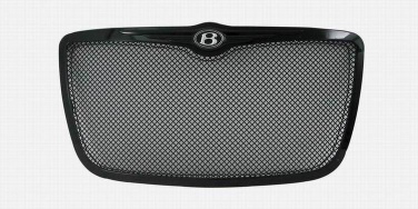 black ss wire mesh packaged grille for 05-0n Chrysler 300C