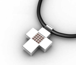 Fashion stainless steel pendant necklace