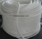 Six strand braided ropes