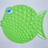 PVC bath mat green