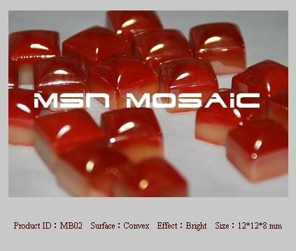 12*12*8mm Small Glass Mosaic