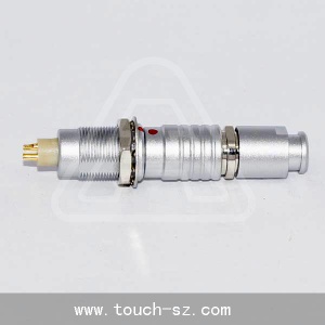 Supply  B series metal push-pull self-locking connector, the countrys leading connector manufacturer