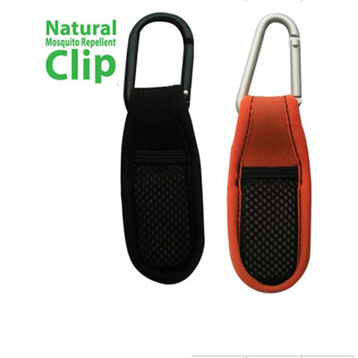 Mosquito repeller clip with keychain