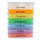 7-Day Plastic Pill Box