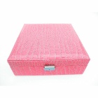 Pink Chic Compartmentalized Jewelry Box