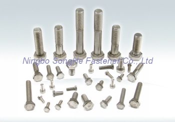 Hexagon head bolt, DIN933, DIN931, ISO4017, ISO4014, Hex bolts