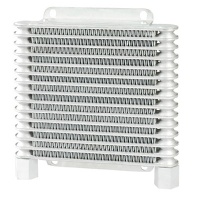 Fuel oil cooler with Air-cooled Stacked Fin Type