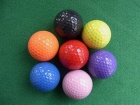 10 years golf factory - colour golf balls