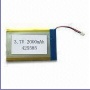 Lithium Polymer Battery Pack with 3.7V Nominal Voltage and 2,000mAh Capacity