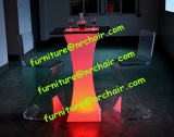 Acrylic led cocktail table