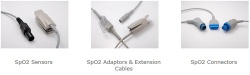 SpO2 Cables and Sensors - New V-Key