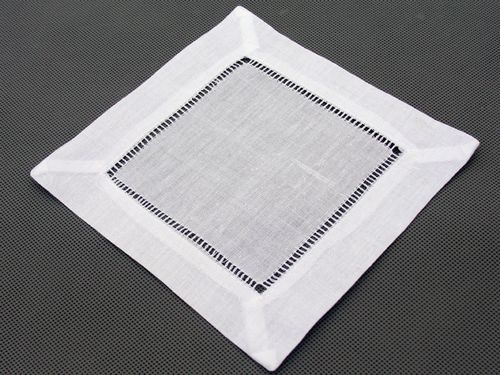 linen cocktail napkin