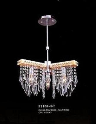 Modern Crystal Pendant Light