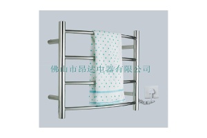 Heated towel rack