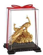 24K Gold Foil Statue