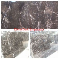 China Dark Emperador marble slabs
