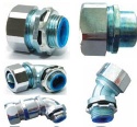 Flexible metal cable conduit fittings, Flexible metal cable pipe fittings, Flexible metal cable conduit connectors