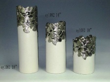 Decorated Ceramic Vase
