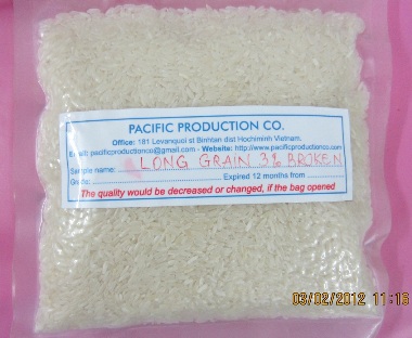 Viet Nam Long white rice