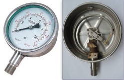 sainless steel pressure gauge - YB-100