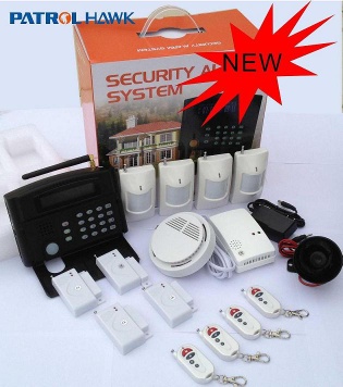 Large Kit Wireless GSM Burglar Alarm System With LCD display PH-G50B