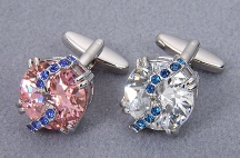 CZ cufflink