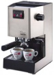 Gaggia Classic Espresso Machine - Brushed Steel