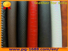 synthetic leather for sofa(pvc leather)