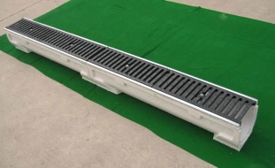 Channel. Polymer concrete drainage. EN1433