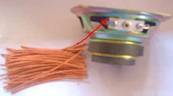 speaker lead wire