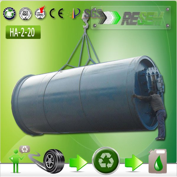 tyre pyrolysis plant