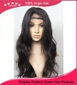 Wholesale price natural wave 100% peruvian human hair full lace wig