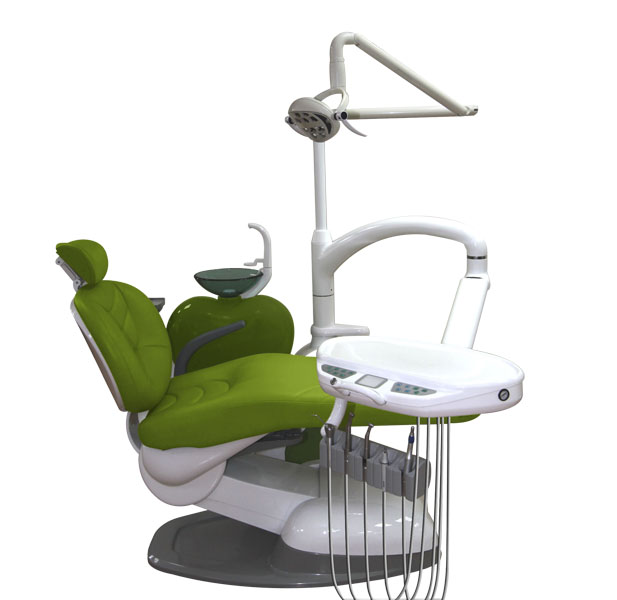 Welcome to use the “GRACE” dental unit model GRACE X5 made by Taiwan Quen Lin Instruments Co., Ltd. The Quen Lin series dental units are all oil pressure system and controlled by computer automatically. Our dental unit possesses stable structure, fashion appearance, easy operation and high reliability and safety which is the best choice of the modern dental unit.