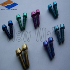 titanium taper head bolt for bicycle
