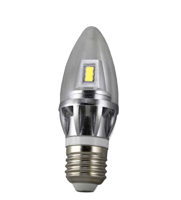 4w e27 dimmable led chandelier light bulb, dimmable led candle bulb