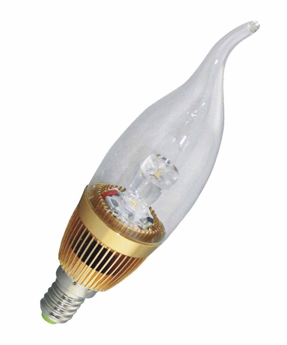 3w e14 led candle bulb lamp, led candle bulb light