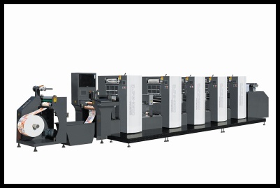 Shaftless Offset Intermittent Rotary Label Printing Machine