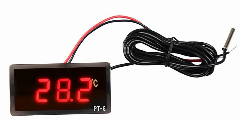 Industrial thermometer, Temperature panel PT-6